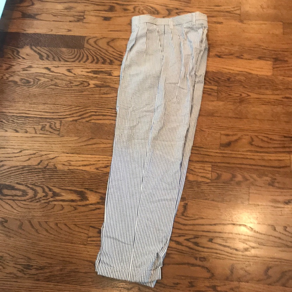 Seersucker pants